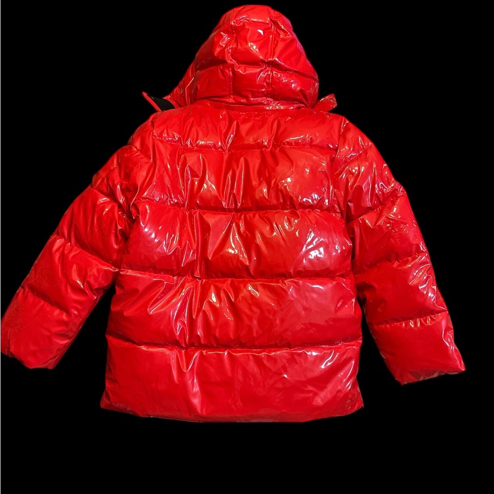 Red Puffer Jacket - image 4